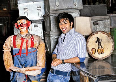 Ranbir Kapoor gets film struck!